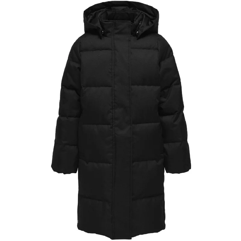 kids ONLY Black Irene Puffer Coat Noos