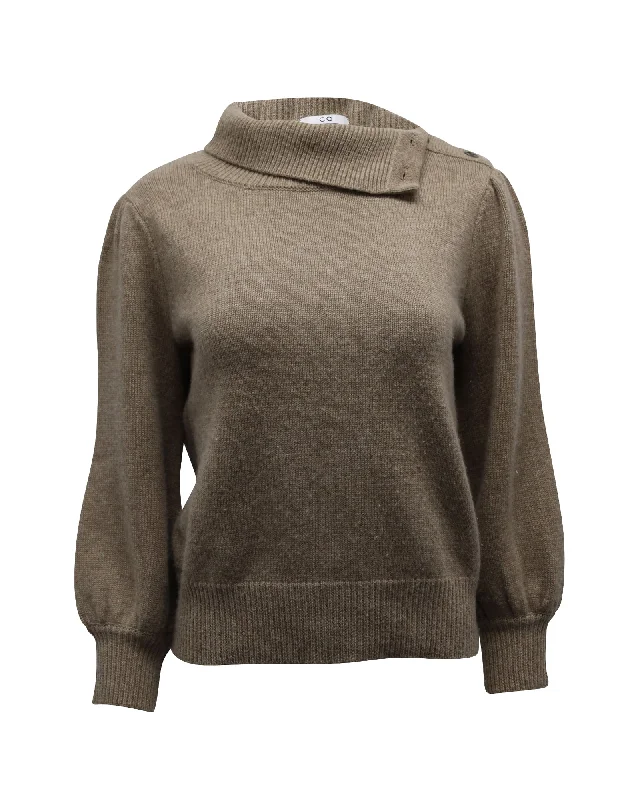 CO Essentials Knitted Sweater in Taupe Wool