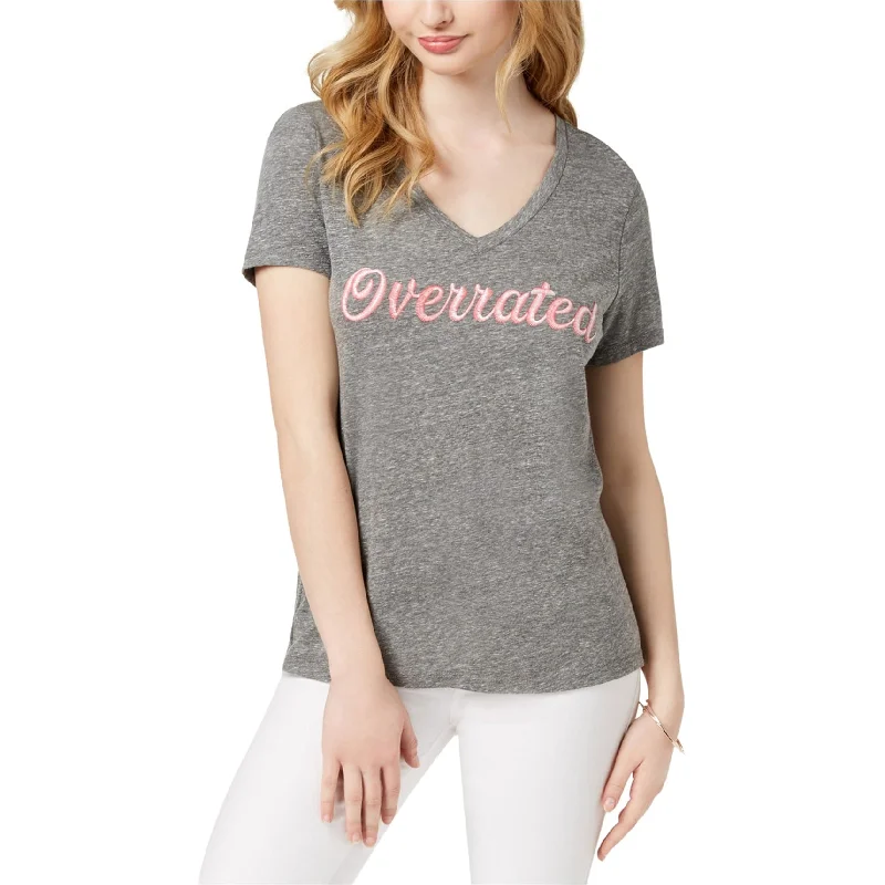 Carbon Copy Womens 'Overrated' Graphic T-Shirt