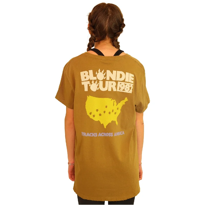 Junk Food Womens Blondie Tour 1982 Graphic T-Shirt