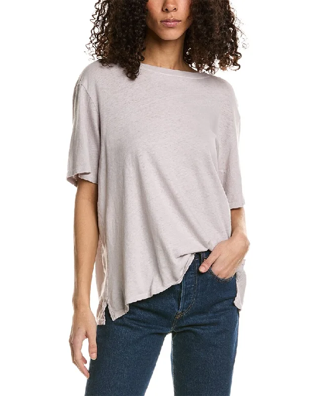 Project Social T Edie Linen-Blend T-Shirt