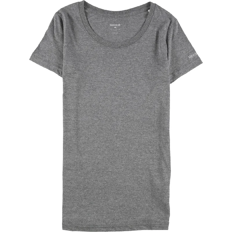 Reebok Womens Solid Basic T-Shirt