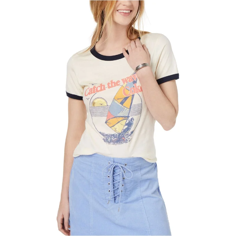 True Vintage Womens Catch The Wave Graphic T-Shirt