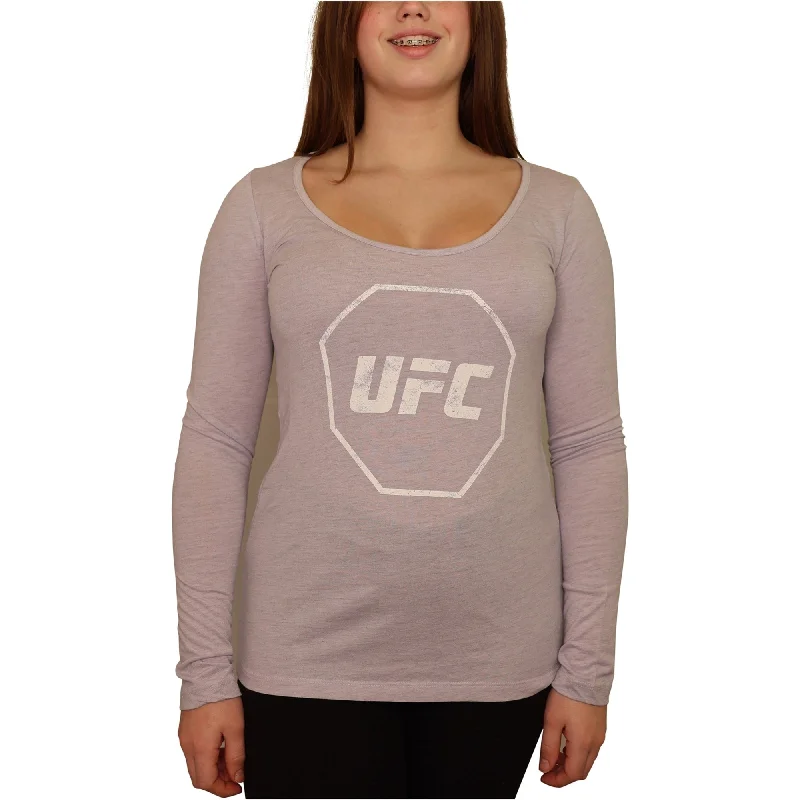 Ufc Womens Distressed Logo Graphic T-Shirt