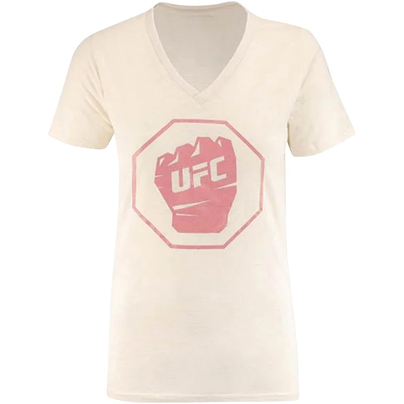 Ufc Womens Glitter Fist Graphic T-Shirt