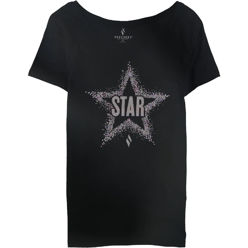 Skechers Womens Star Graphic T-Shirt