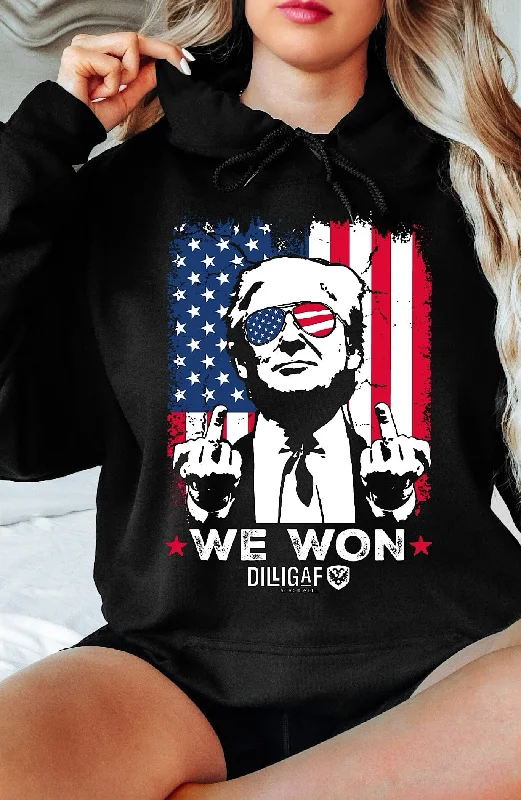 We Won Pullover Hoodie