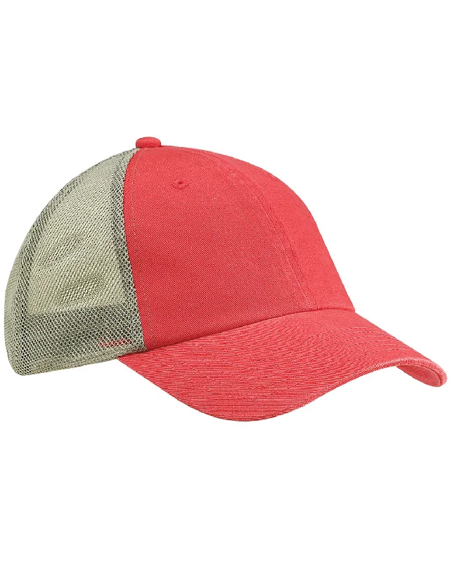 Big Accessories BA601 Washed Trucker Cap