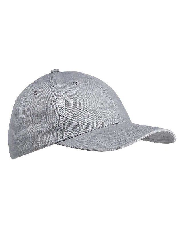 Big Accessories BX001 6-Panel Brushed Twill Unstructured Cap