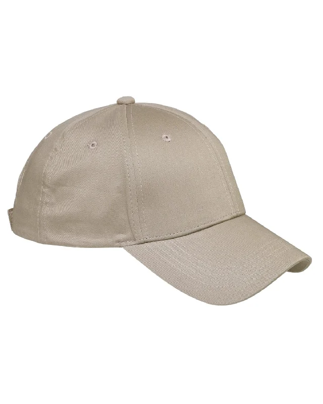 Big Accessories BX020 6-Panel Structured TwillCap