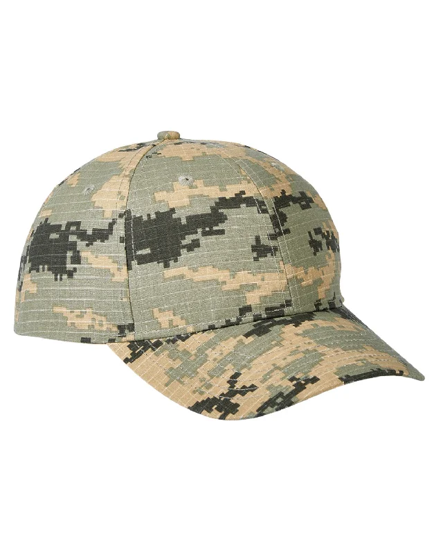 Big Accessories BX024 Structured Camo Hat