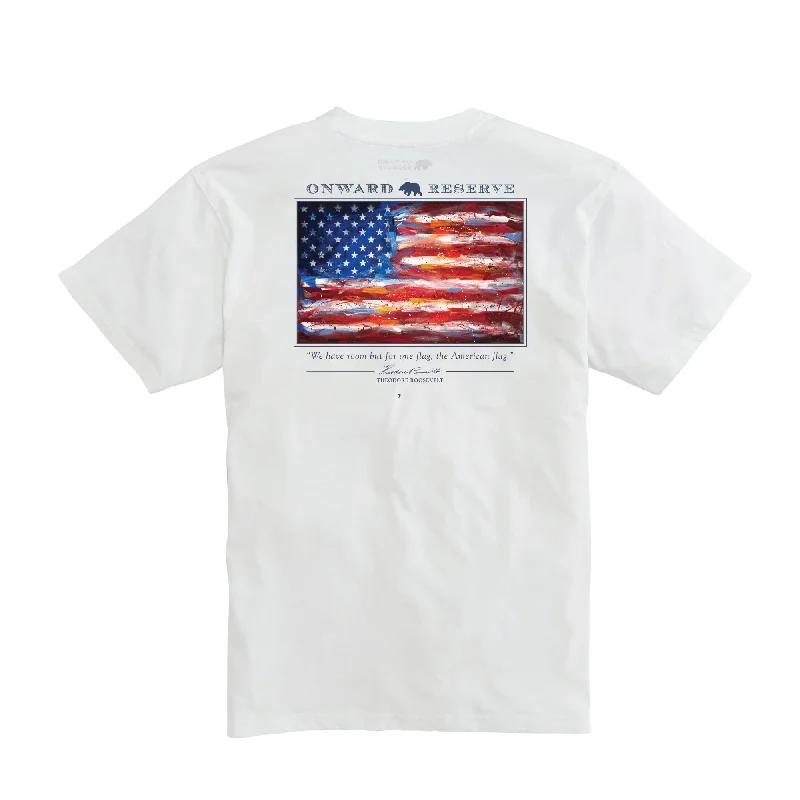 American Flag Short Sleeve Tee