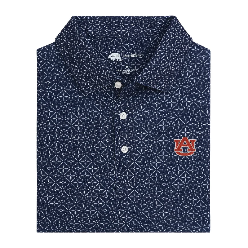 Auburn Gameday Printed Performance Polo - Naval Academy