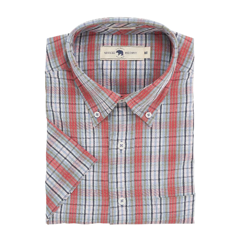 Gulls Performance Short Sleeve Button Down