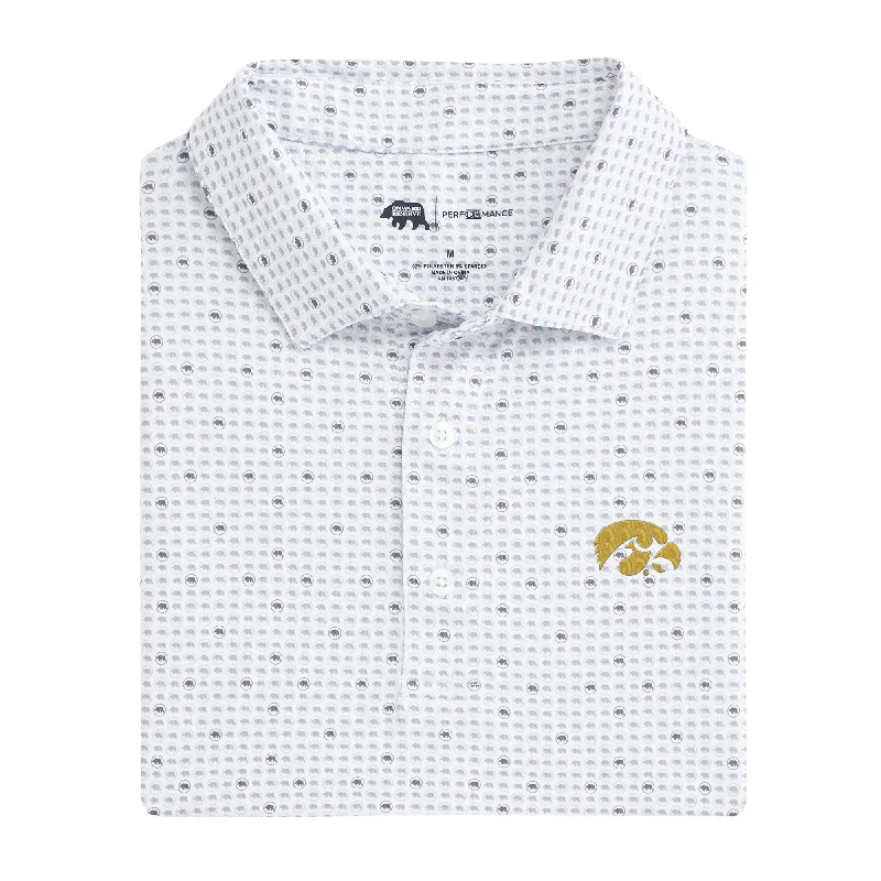 Iowa Tour Logo Printed Performance Polo