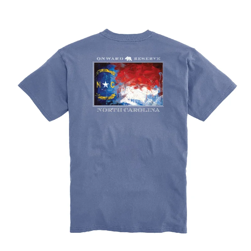 North Carolina Flag Short Sleeve Tee