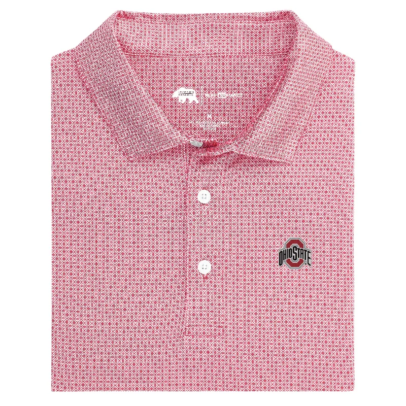 Ohio State Range Printed Performance Polo