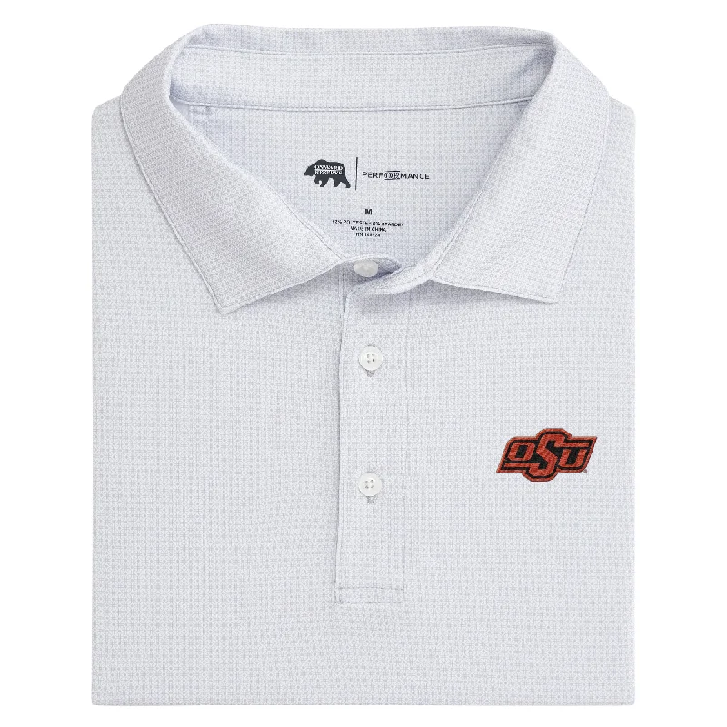 Oklahoma State Range Printed Performance Polo