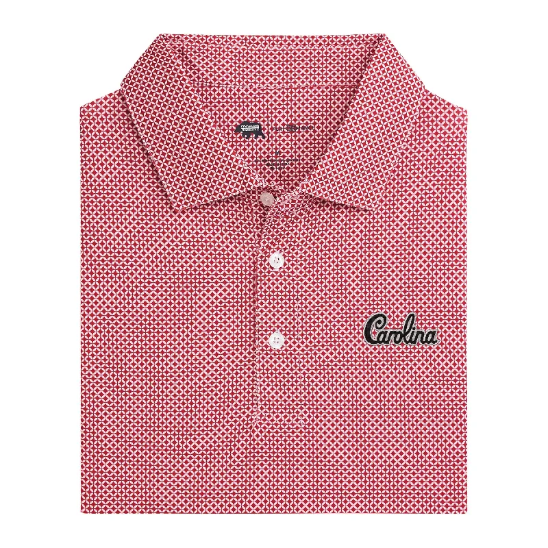 South Carolina Scope Printed Performance Polo - Crimson