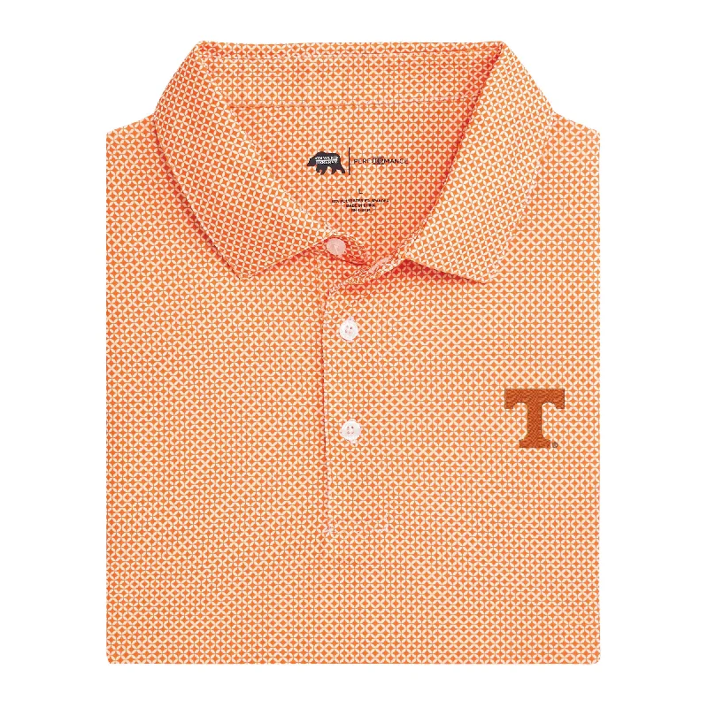 Tennessee Scope Printed Performance Polo - Volunteer Orange