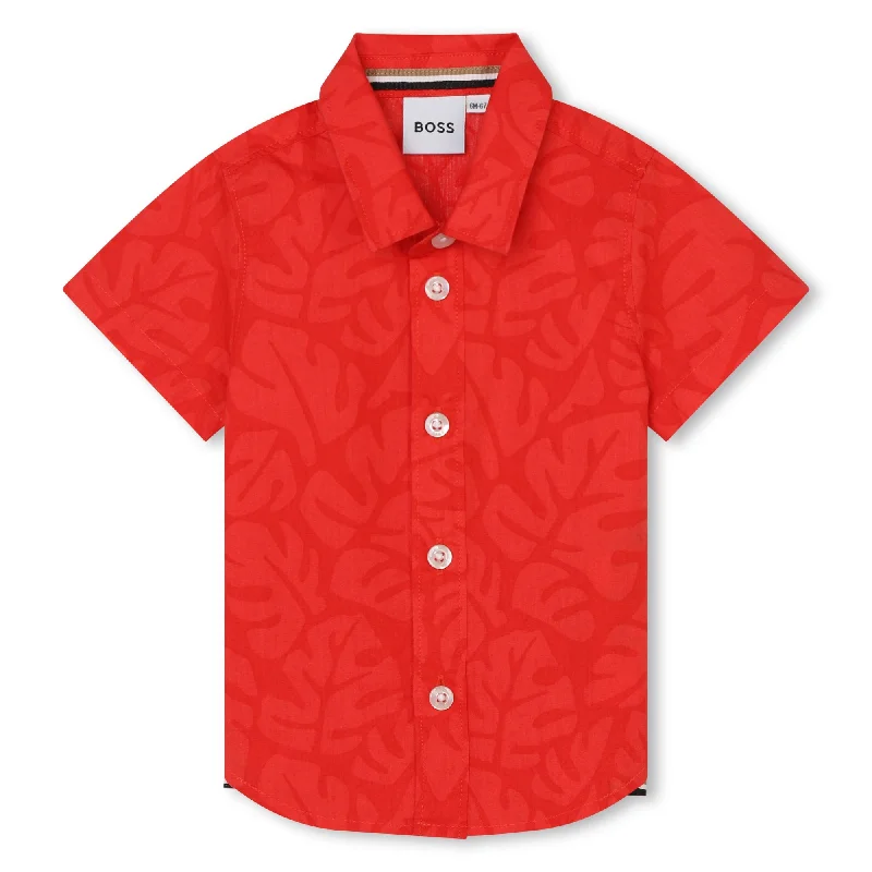 Red Short Sleeve Shirt