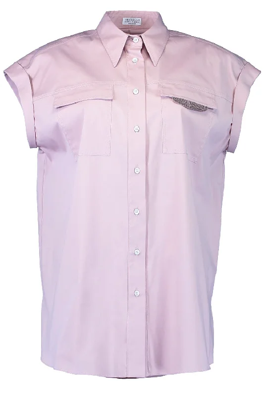 Short Sleeve Cotton Shirt